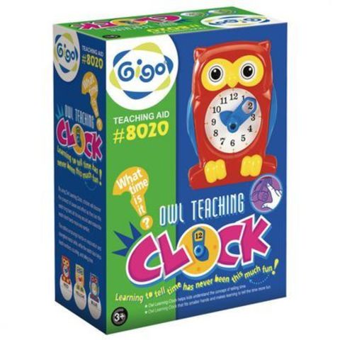 Конструктор Gigo"Owl teaching clock"(Гиго. Часы Сова)