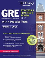 GRE 2017 Strategies, Practice & Review With 4 Practice Tests