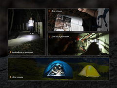 Фонарь Fenix E09R, черный