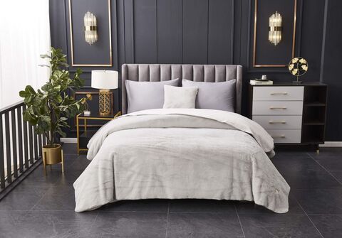 Плед 160х220 Sofi De MarkO Антуан серый