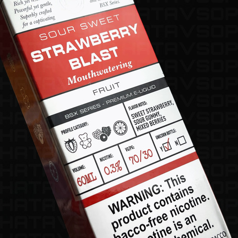 Strawberry Blast by Glas Vapor