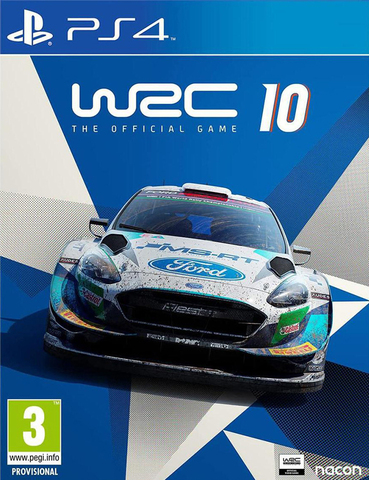 WRC 10 The Official Game (PS4, интерфейс и субтитры на русском языке)