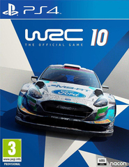 WRC 10 The Official Game (PS4, интерфейс и субтитры на русском языке)