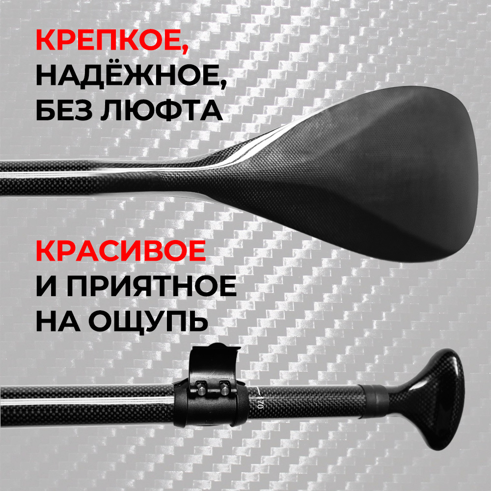 FULL CARBON, iRide 3 секции - Аксессуары для сап досок | iRide shop фото 3