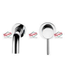 Встраиваемый смеситель для раковины Warmer Chrome Line 150070