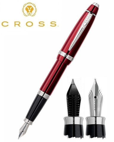 Ручка перьевая Cross Affinity, Crimson Red CT, F (AT0426-2FS)