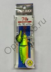 Воблер Rosy Down Wise Duck 70F 70мм, 10гр, загл.0,2-0,5м