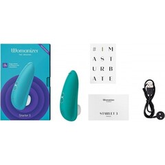 Бесконтактный клиторальный стимулятор Womanizer Starlet 3 бирюзовый