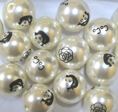 Бусины пришивные, Ø 16 мм, 40 гр