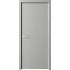 Купить Межкомнатная дверь эмаль Геометрия 1 серая глухая