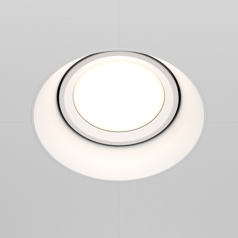 Встраиваемый светильник Maytoni Dot DL042-01-RD-W