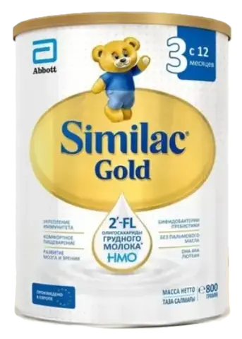 Молочная смесь Симилак голд 3 800гр