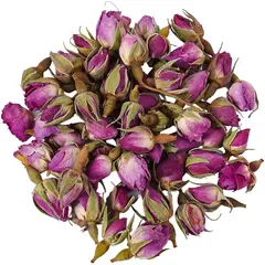 Бутон розы сушеный сиреневый 30 гр.