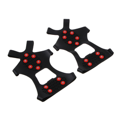 Ледоходы 10 шипов BY SPORT силикон, размер 41-44