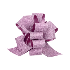 
          Бант Для Упаковки Подарка Блеск 3 Х 3 См (Розовый)