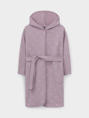 халат  для девочки  К 5763/морской туман,мини сердечки