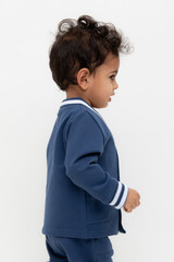 жакет  для мальчика  КР 302750/синий космос к564