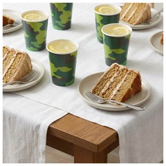 Стаканы бумажные Камуфляж, 250 мл, 6 шт.