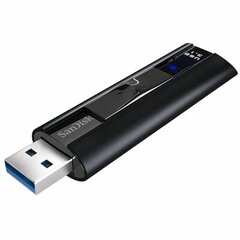 Флешка SanDisk 128GB Extreme Pro USB-A 3.2 Gen 1 Solid State 420MB/s,W:385MB/s Flash Drive. Цвет: черный Sandisk 128GB Extreme Pro USB-A 3.2 Gen 1 385 MB/s черный