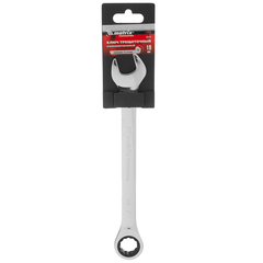 Ключ комбинированный 19 мм трещотка Matrix Professional CrV, зеркальный хром в интернет-магазине ЯрТехника