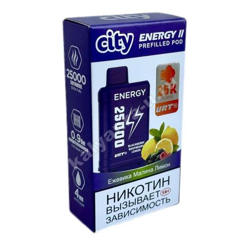 Картридж City Energy 2 - Ежевика Малина Лимон 25000 затяжек