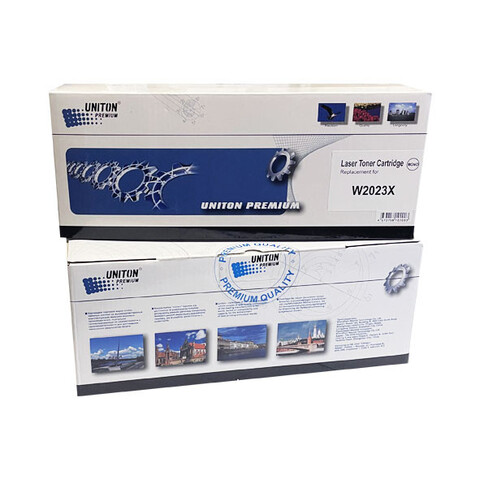 Совместимый картридж UNITON Premium W2023X (414X) для HP Color LJ M454 MFP M479 пурпурный (6K)