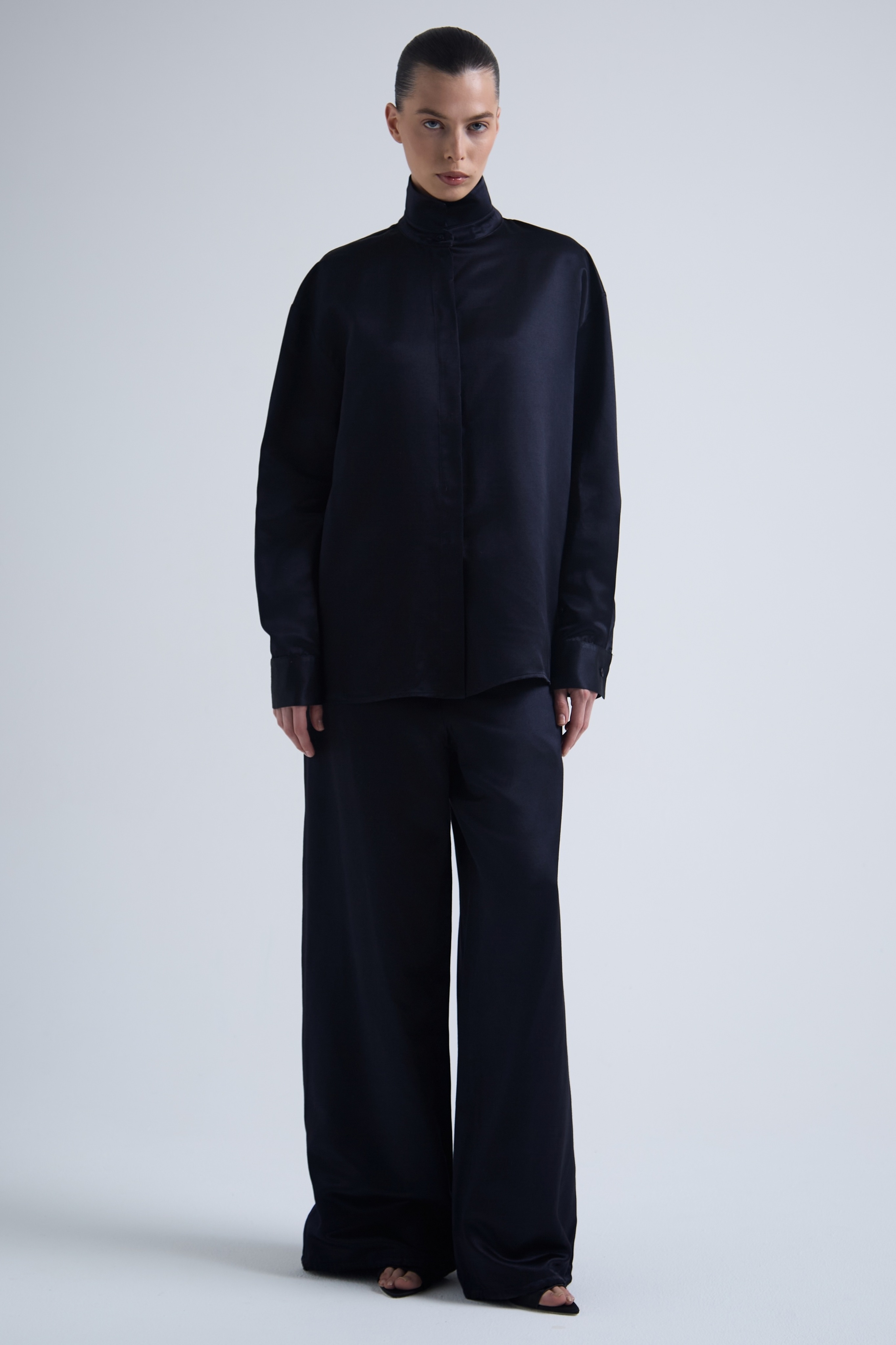 Брюки Deep из шелка и кашемира