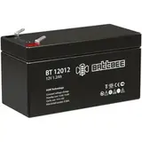 Аккумуляторная батарея Delta (Battbee BT) BT 12012 12В/1,2Ач, клемма F1 (97х44х52мм (57мм); кг; Срок службы 3лет; Гарант