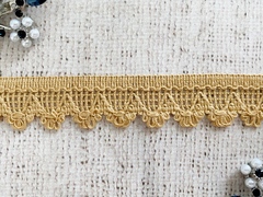 Кружево хлопковое/Тесьма вязаная, ш. 2,1 см.