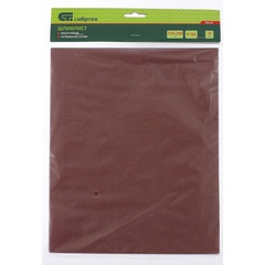 756147 Шлифлист на бумажной основе, P 240, 230 х 280 мм, 10 шт., влагостойкий// Сибртех