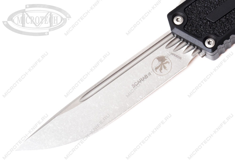 Нож Microtech 1278-10AP Scarab II Gen III Apocalyptic Proof Run - фотография 