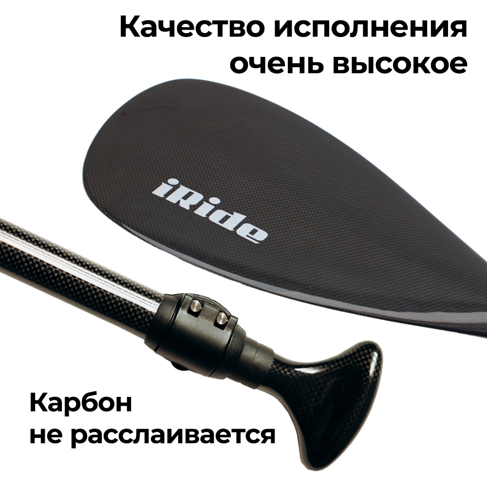 FULL CARBON, iRide 3 секции - Аксессуары для сап досок | iRide shop фото 5