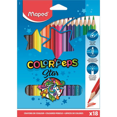 Карандаши цветные Maped Color'peps 18 цветов трехгранные