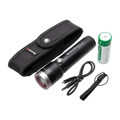 Фонарь ручной Led Lenser MT14, чёрный, светодиодный, x1 (500844)