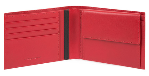 Кошелек мужской Piquadro Bios, красный, нейлон (PU257BIO/R)