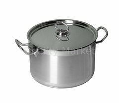 Кастрюля 5 л из нержавеющей стали Luxstahl