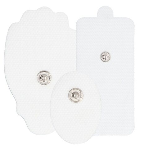 Набор из 6 электронакладок Replacement Pads - Shots Media BV Electroshock ELC008WHT