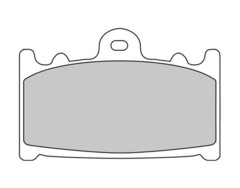 Синтетические тормозные колодки для Suzuki SV 1000, GSX-R 600 99-03 (FDB574ST)