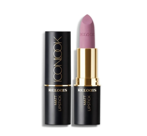 Помада губная матовая ICON LOOK тон:06 яркий розовый Relouis