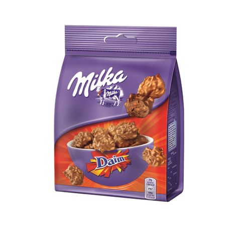 Шоколад Милка Daim Snax