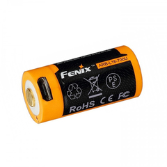 Аккумулятор 16340 Fenix ARB-L16 700 mAh Li-ion с разъемом для USB