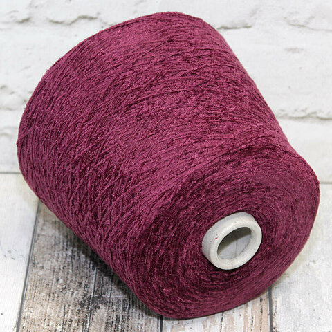 Стрейчевый вискозный велюр FILOMAGLIA / VELOUR 1000 вишневый