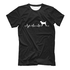 Футболка "Алабай - сердечный ритм"