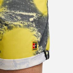 Шорты теннисные Nike Dri-FIT Heritage Print Tennis Shorts - opti yellow