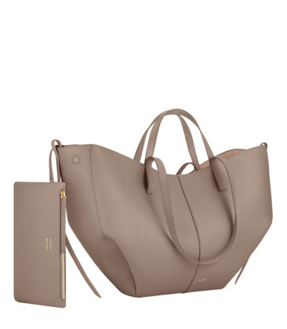 Сумка Polene Cyme EDITION TEXTURED TAUPE