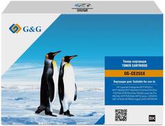 Картридж G&G, аналог HP CE255X/CRG324II/CRG724H/CRG524II/CRG324H 12.5k с чипом