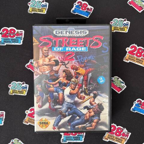 Игра Streets of Rage 2 (Sega Genesis) (Б/У)