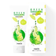 Пенка для умывания с содой и зеленым мандарином Med B Cosmetic Green Tangerine Soda Foam, 100 мл