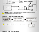 Схема подключения ESC регулятор мотора T-Motor 15A Air