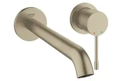 GROHE Essence 29193EN1 Внешняя часть смесителя для раковины скрытого монтажа, на 2 отверстия, L-Size, никель матовый фото